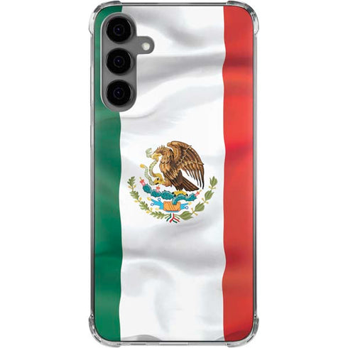 Mexico Flag Galaxy S24 Plus Clear Case